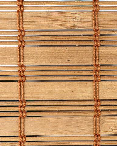 CHICOLOGY Bamboo Roman Shade versatile mounting for various window sizes.