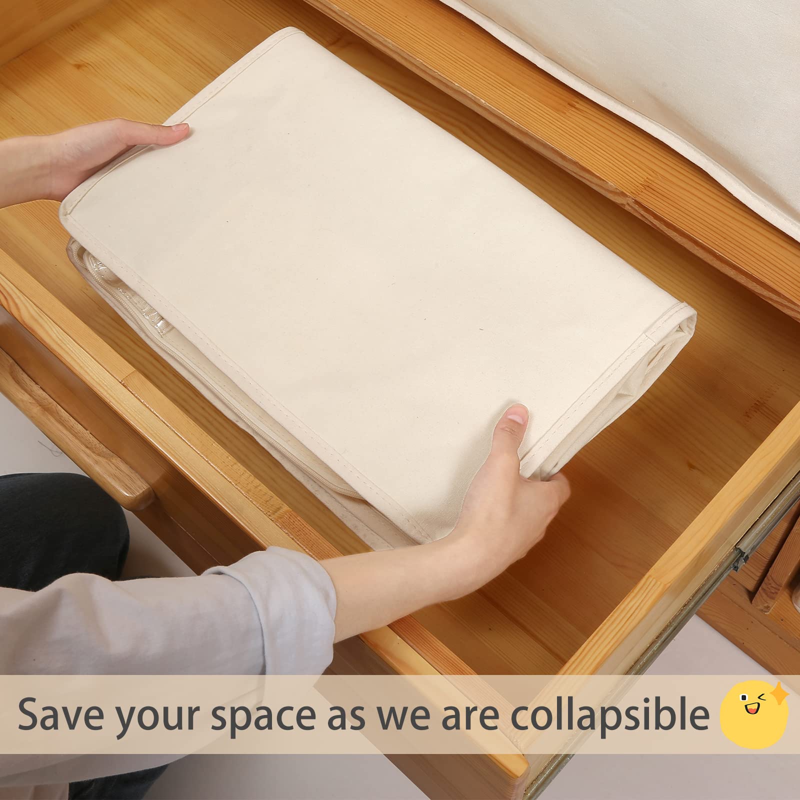 CHICVIE fold-flat design saving space when bags are not in use