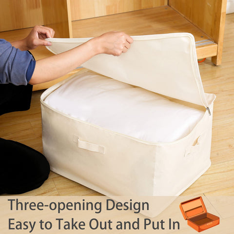 CHICVIE reinforced handles on three sides for easy lifting