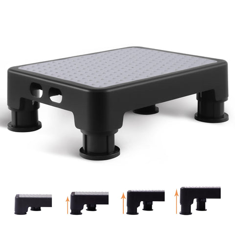 CHIKILLA adjustable step stool with six legs for stable high-bed access.