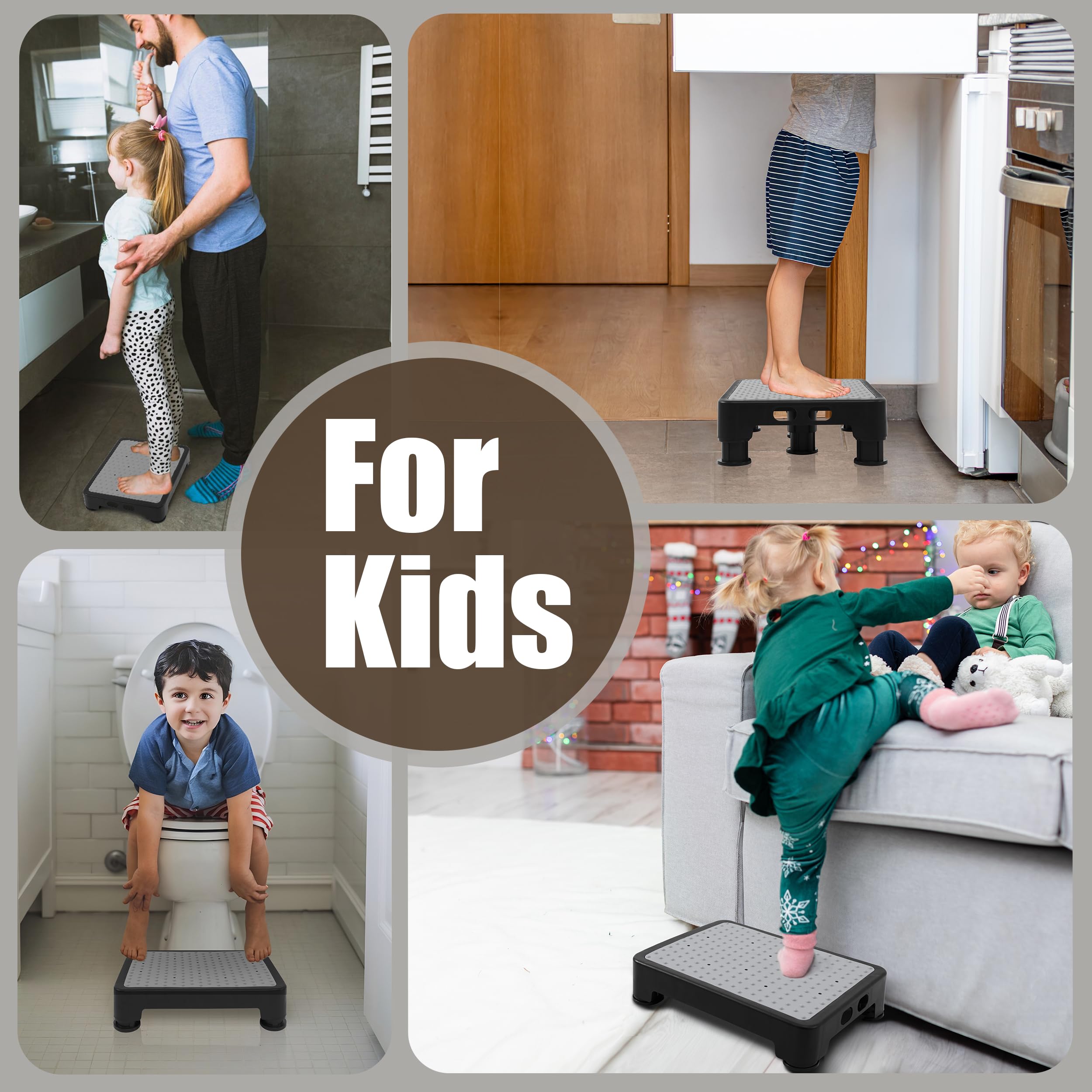 CHIKILLA compact base measures 16.3 by 12.4 inches for tight spaces.