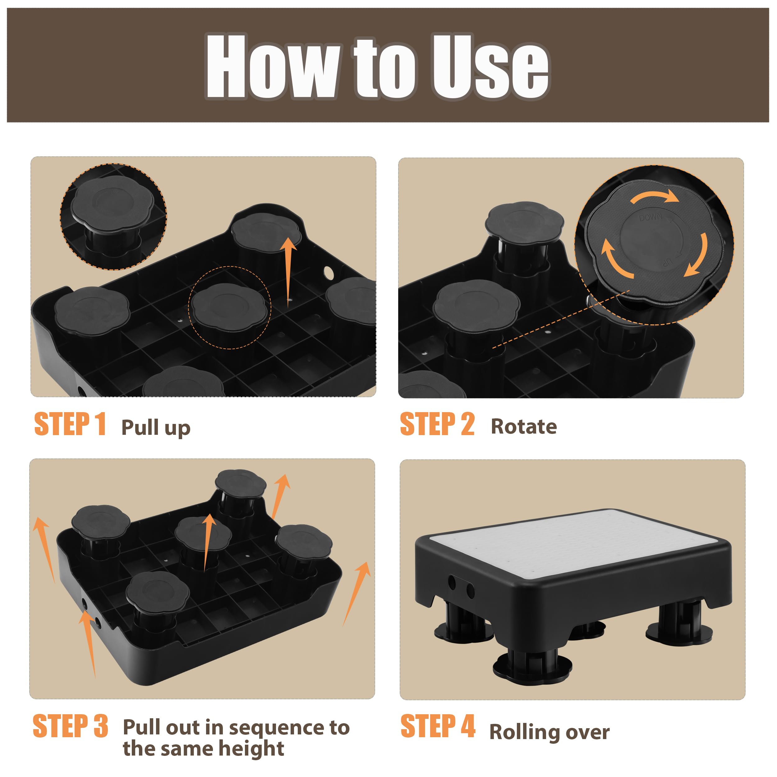 CHIKILLA lightweight portable car step for easier vehicle entry.