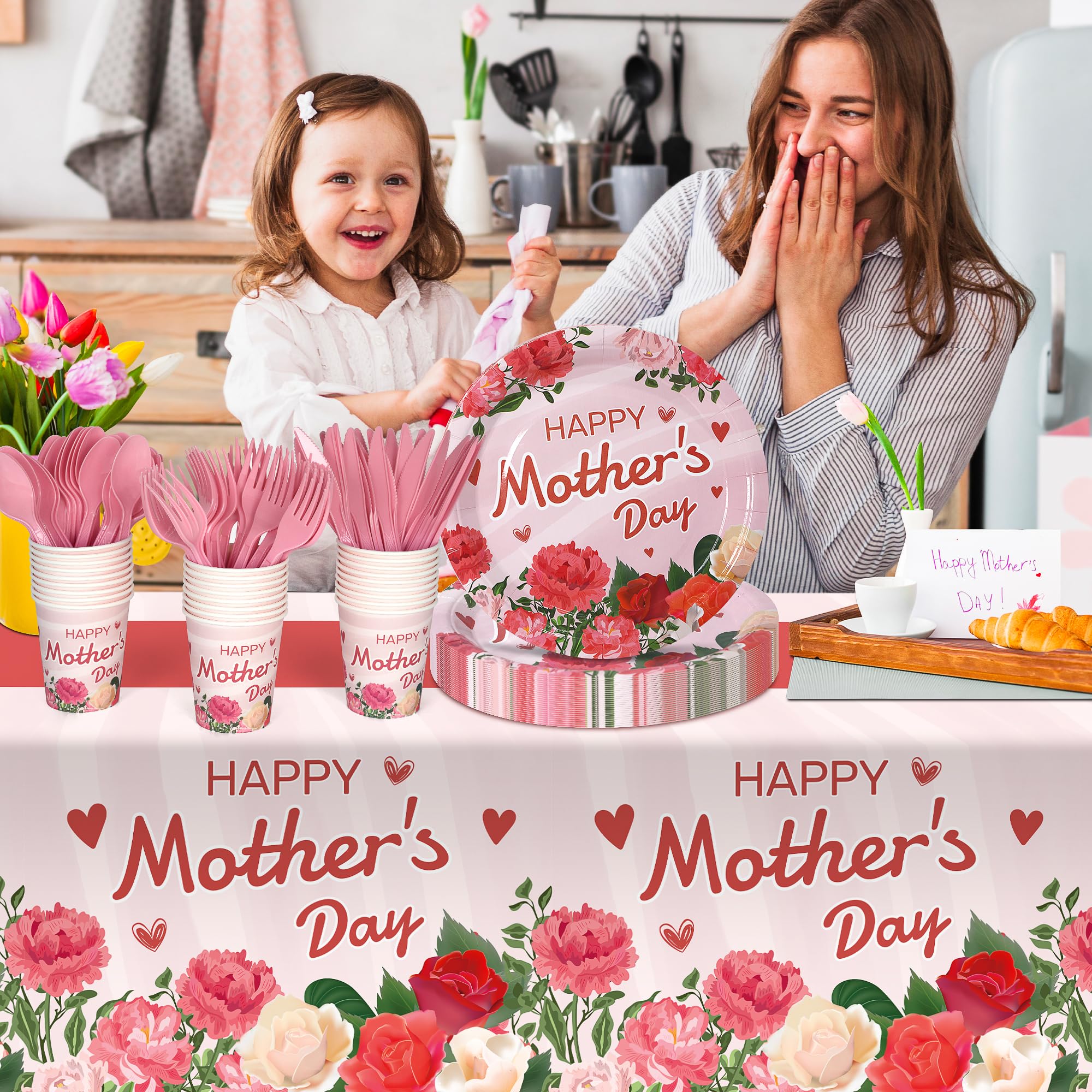 Childom Mothers Day cups 3x3 inch for beverages and gatherings.