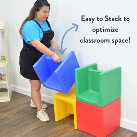 Durable LLPDE construction supports daily use in classrooms.