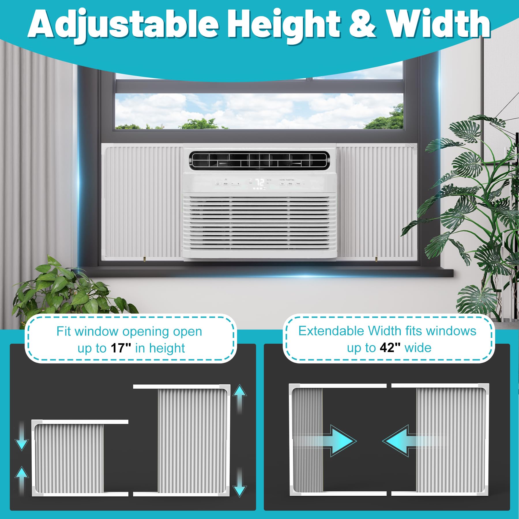 Chiligent height-adjustable side panel adapts to openings up to 17 inches