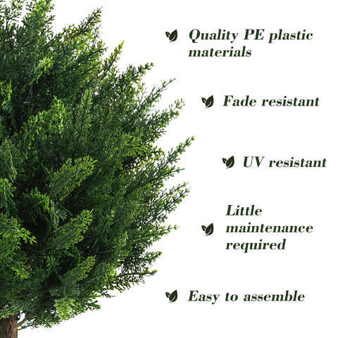 Chillchard easy-installation topiary with spikes, no tools required.