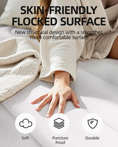 Durable PVC layers on CHILLSUN air mattress resist punctures
