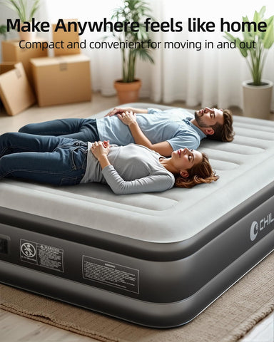 Carrying bag included for CHILLSUN air mattress storage