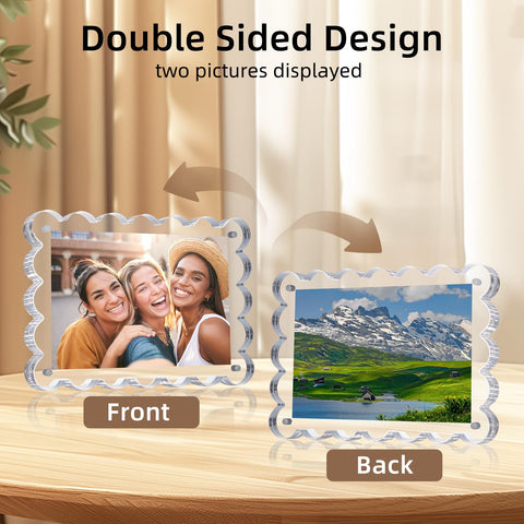 Chivalral 10mm-thick acrylic block ensures sturdy, premium display.