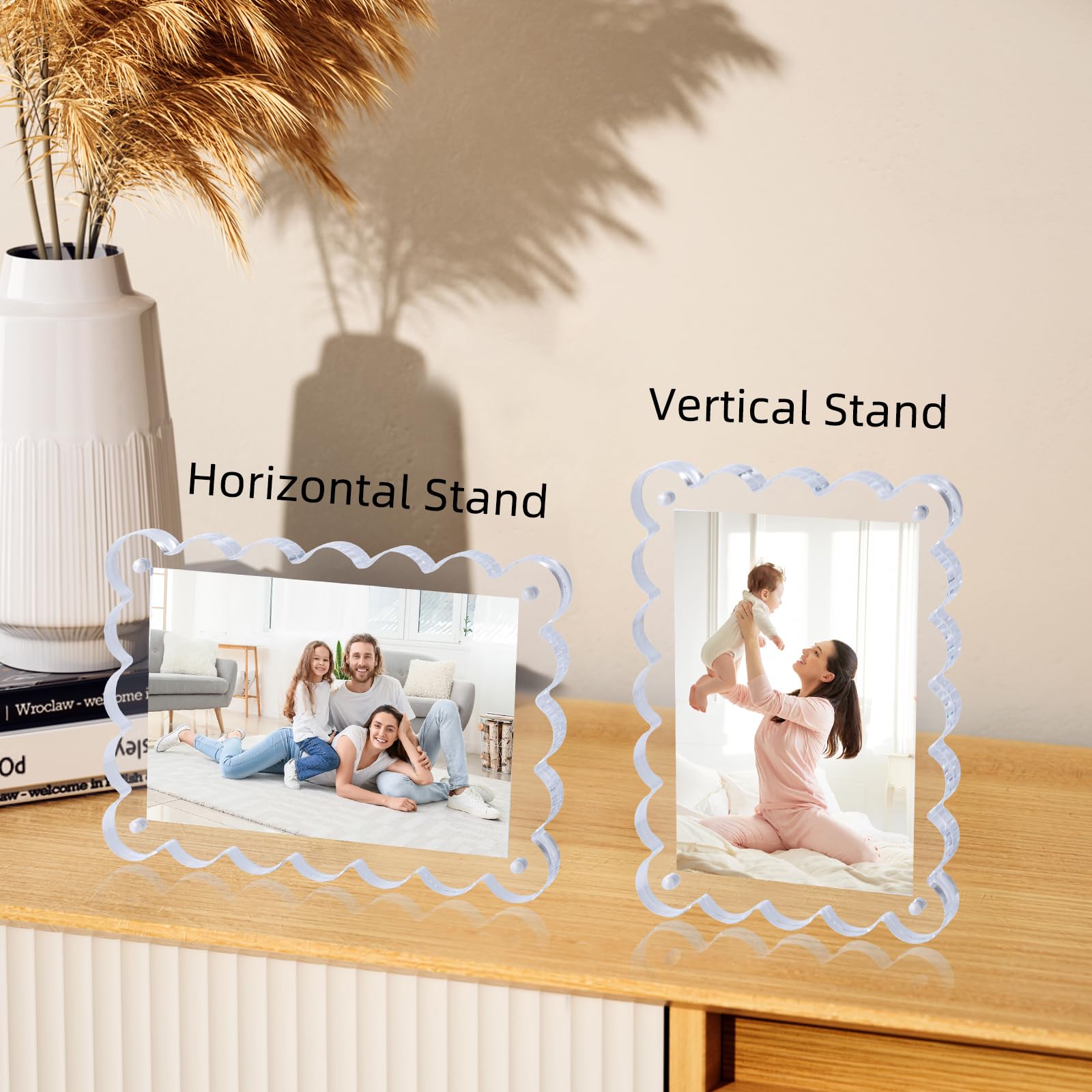 Chivalral desk display shows freestanding setup for desktop showcasing.