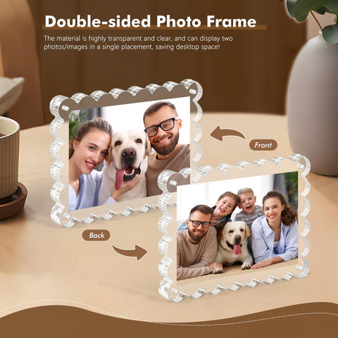 Chivalral UV-protected acrylic frame close-up preserving color and clarity
