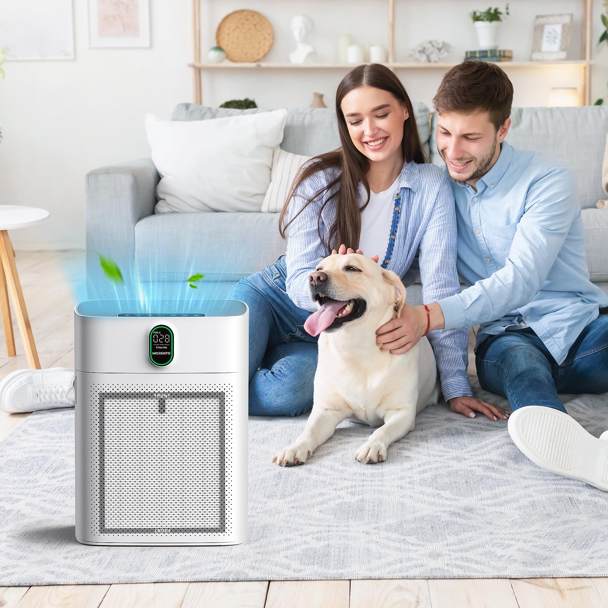 CHIVALZ easy replacement design simplifies refreshing your purifier.