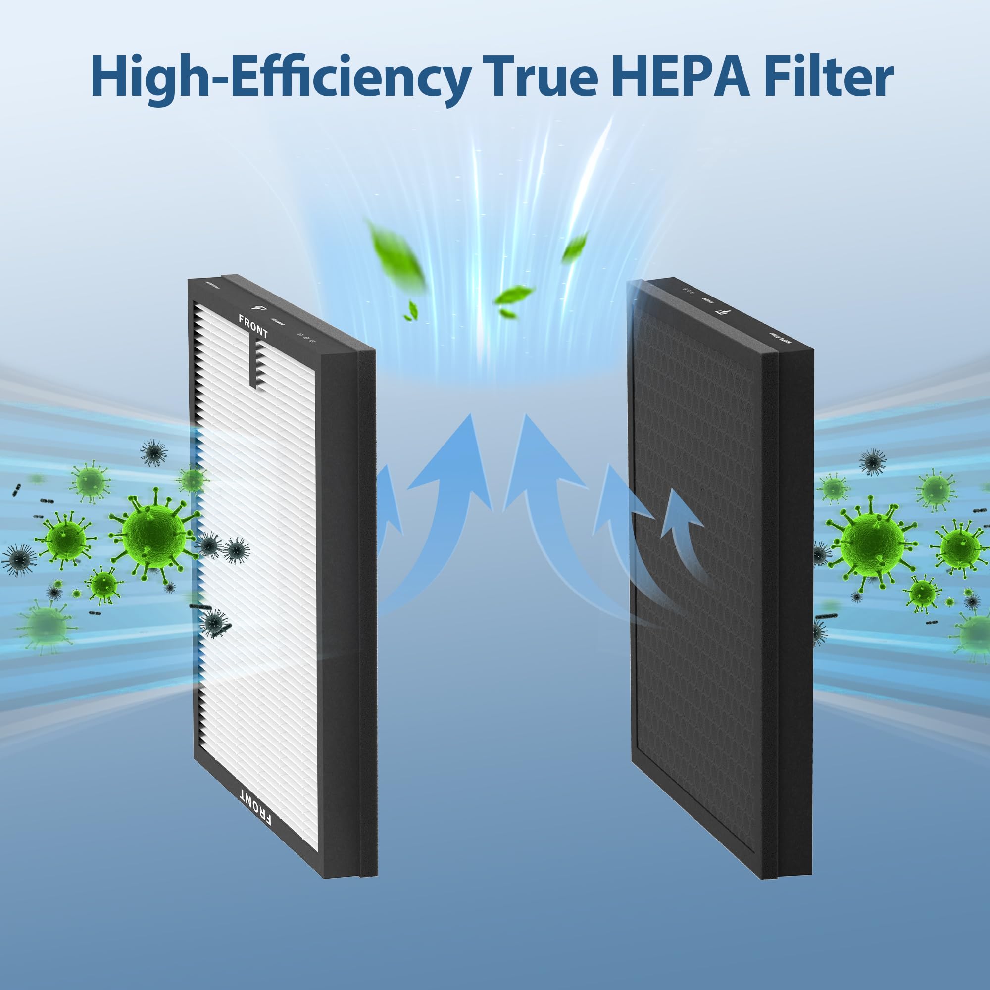 CHIVALZ honeycomb activated carbon for odor and gas reduction in spaces.