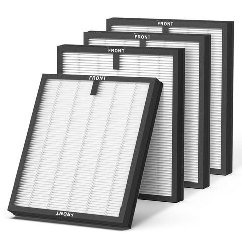 CHIVALZ HY4866 4-pack filters for budget-friendly replacement in compatible purifiers.
