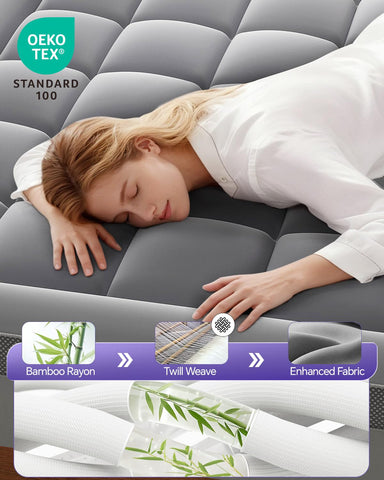 ChiXpace dual-layer design delivers balanced softness and support throughout the night.