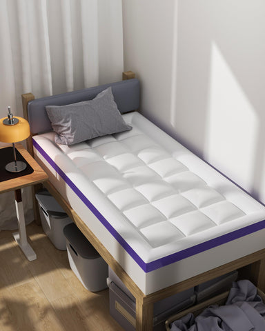 ChiXpace luxury-sleep topper delivers elevated comfort and support.