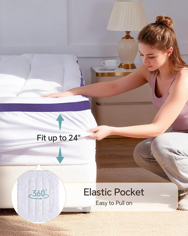 ChiXpace removable cover for easy washing and fresh sleep surface.