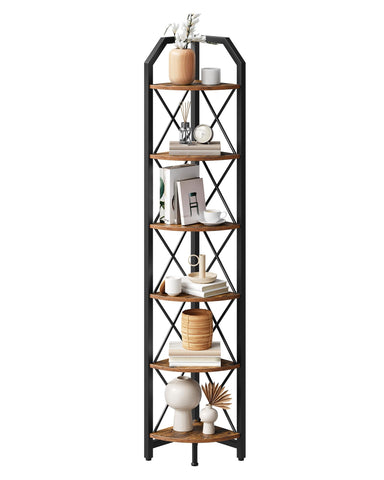 CHOEZON home office organization with the corner shelf