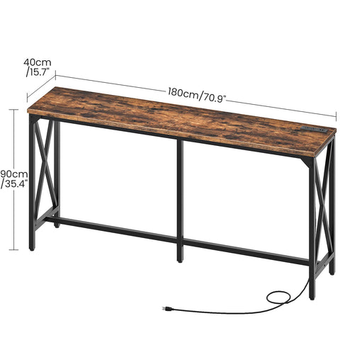 CHOEZON bar table footrest image highlights comfortable seating support.