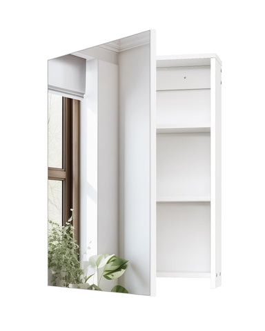 CHOEZON bathroom medicine cabinet mirror with wide reflectivity for morning routines