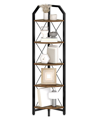 CHOEZON bookshelf for bedroom or home office offers versatile storage.