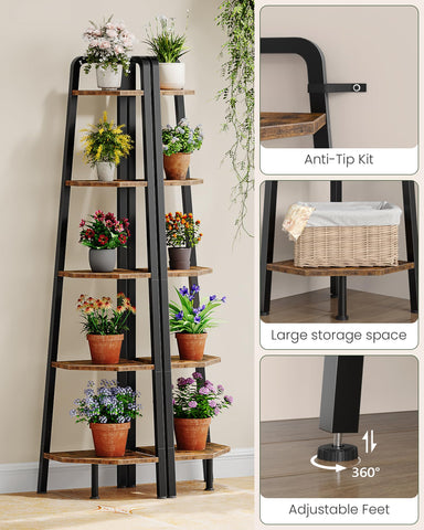 CHOEZON bottom support and anti-tip kit ensure stable placement on various floors.