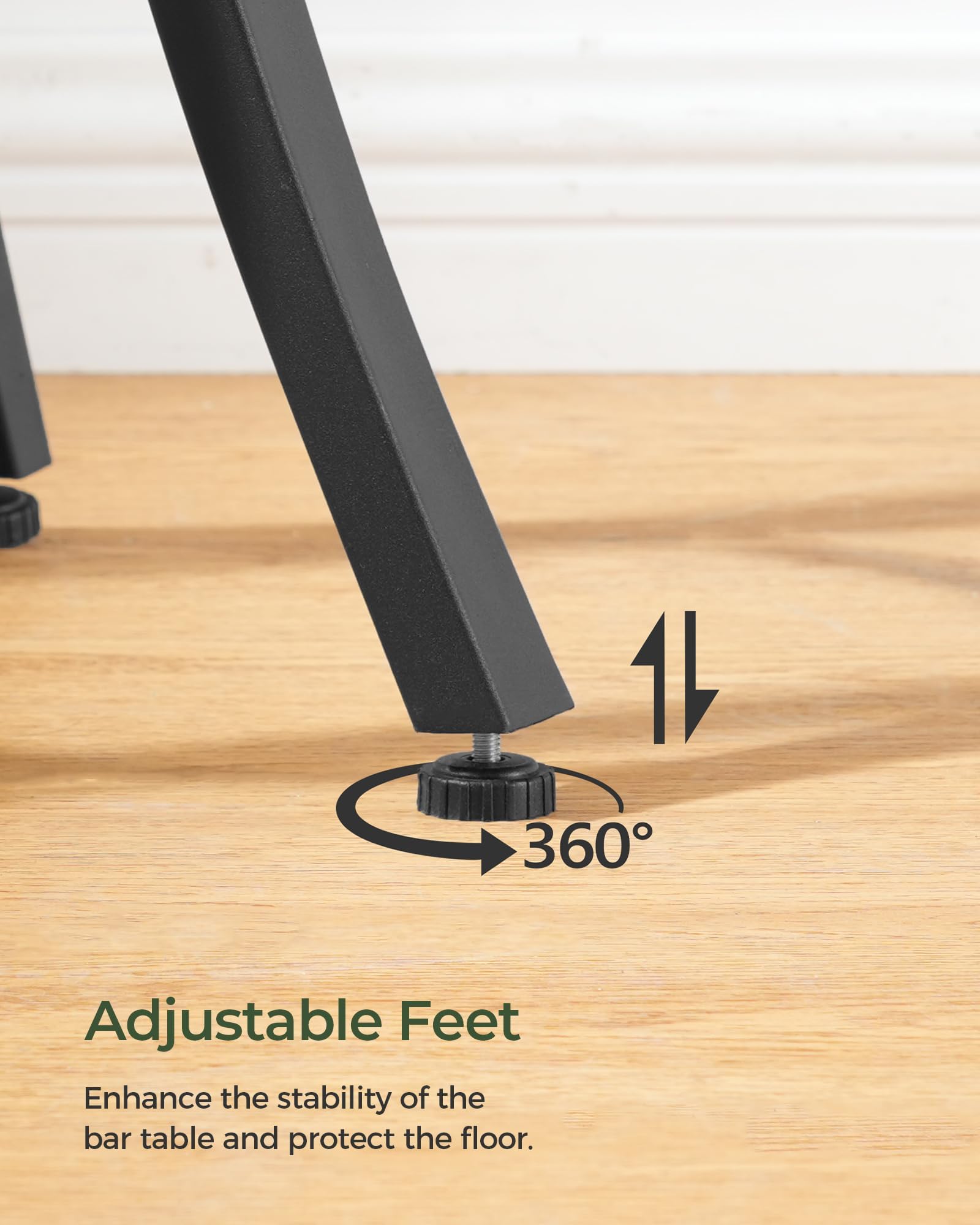 CHOEZON round bar table assembly kit enables quick, tool-assisted setup in minutes