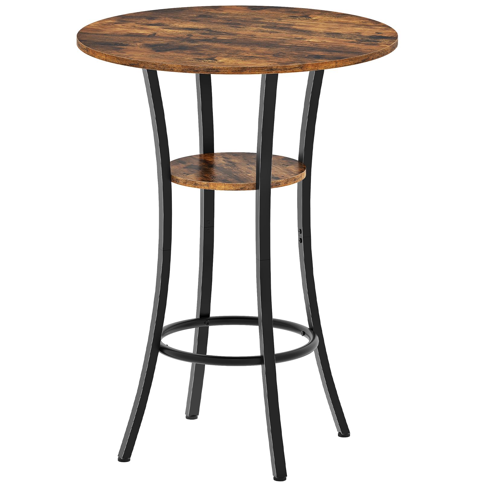 CHOEZON round bar table ideal for 35.8-inch height for countertop seating