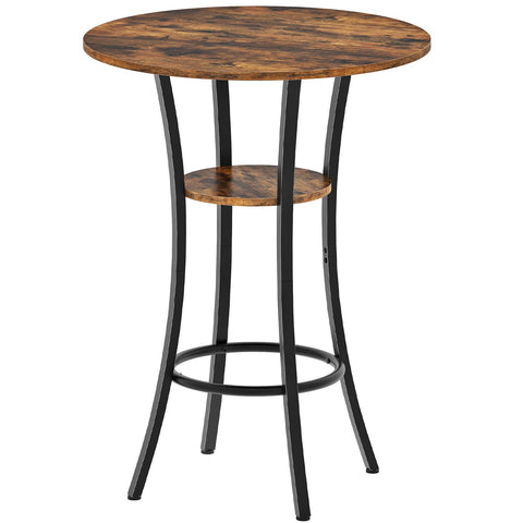 CHOEZON round bar table ideal for 35.8-inch height for countertop seating