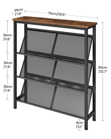 CHOEZON rustic brown and black finish adds industrial charm to interiors.