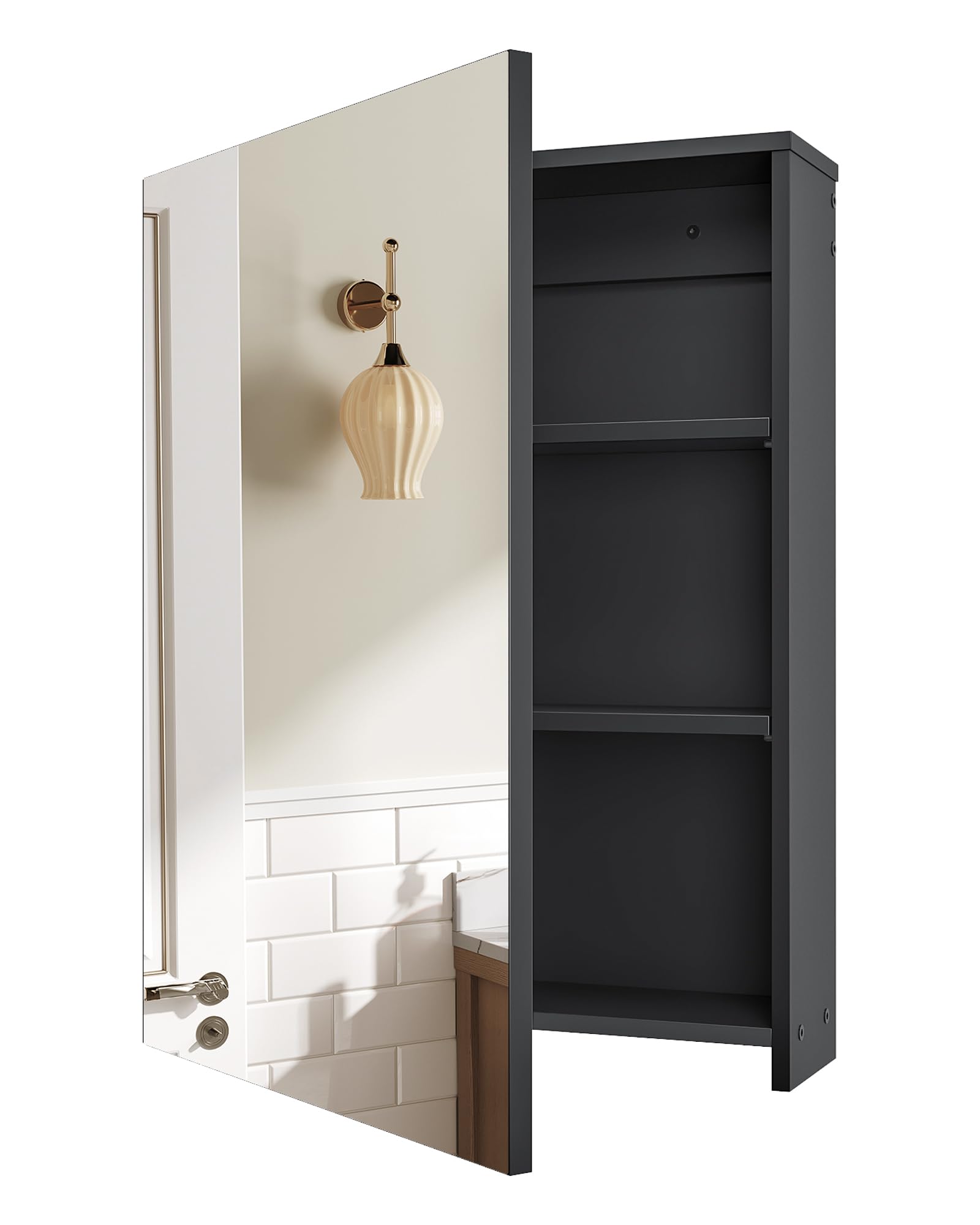 Solid-wall mounting recommended for maximum stability and security.