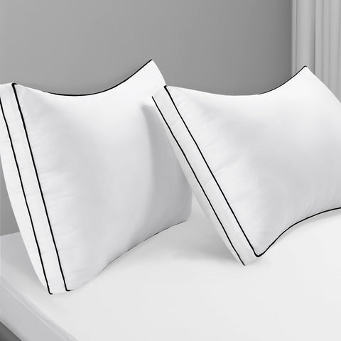 CHOKIT luxury hotel quality bedroom setup featuring CHOKIT pillows