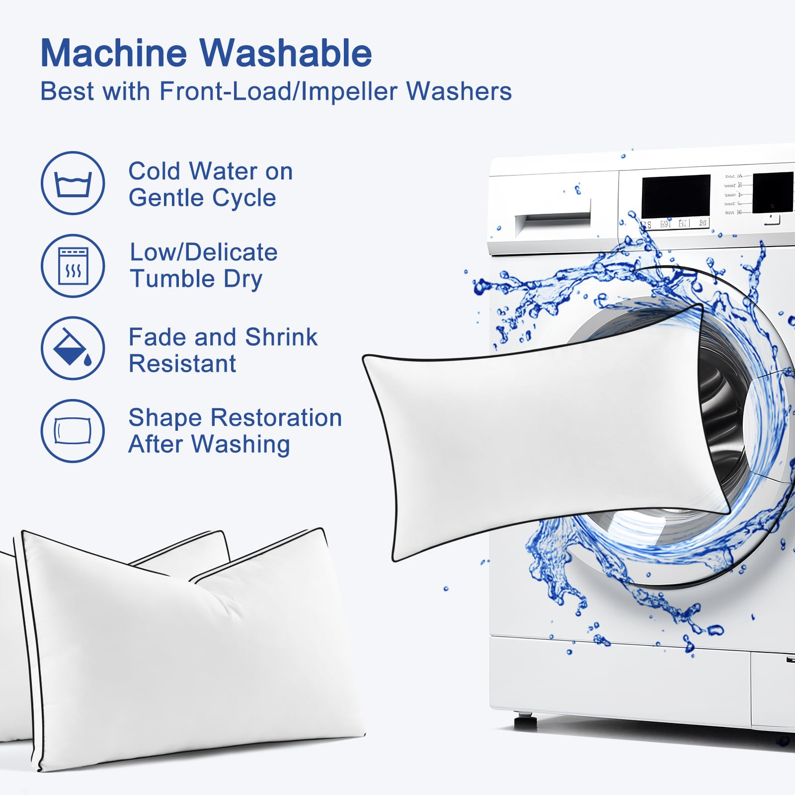 CHOKIT machine washable care ready for simple laundry and care