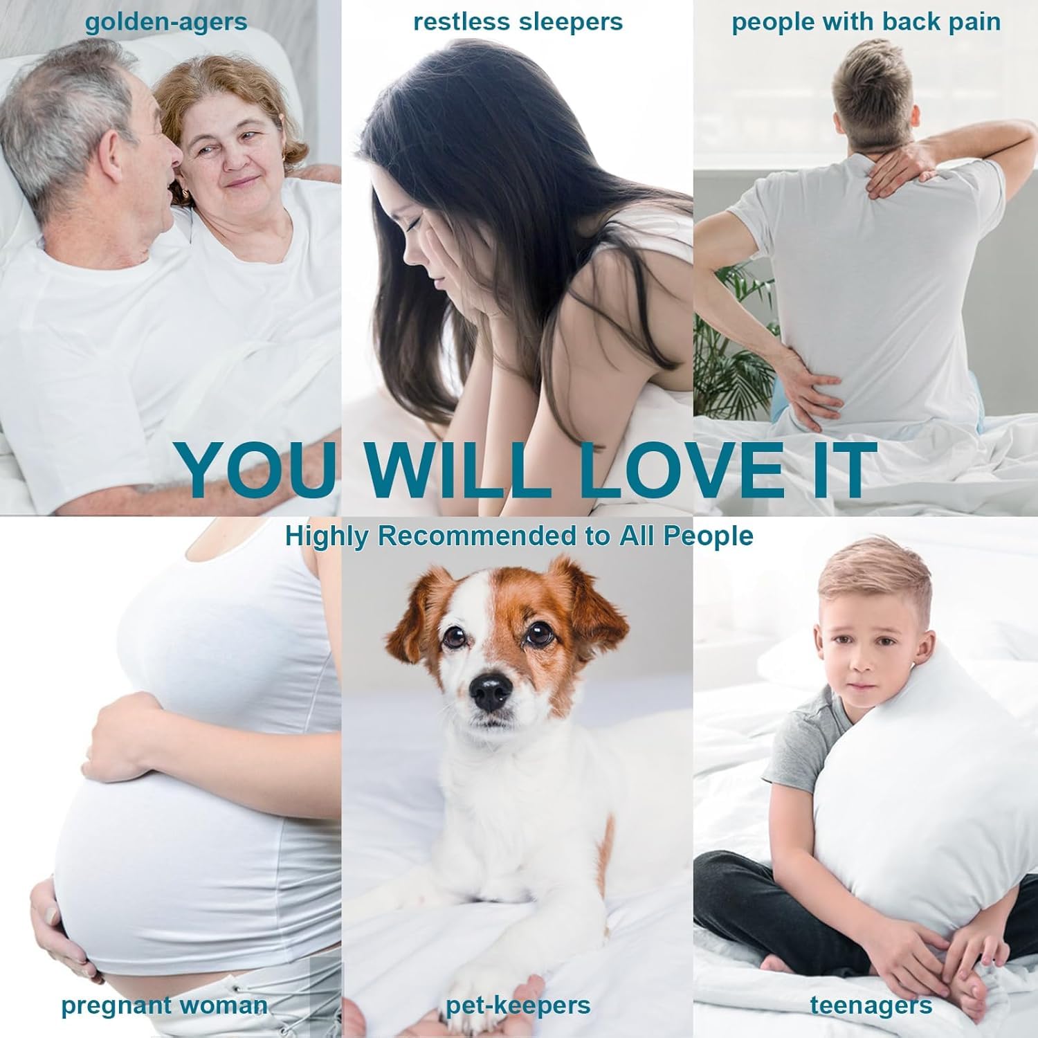 CHOKIT machine washable topper with simple care instructions for easy maintenance.
