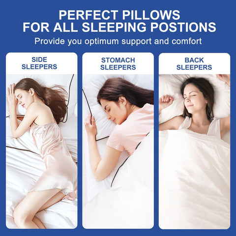 CHOKIT pillow after opening expands to plush, cloud like loft