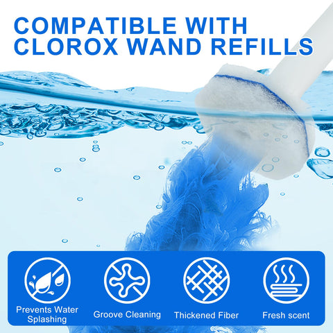 Choneight simple 5-second water soak makes setup fast and mess-free.