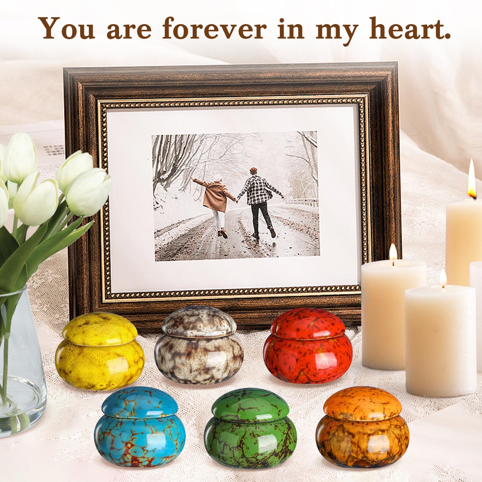 CHONOVO mini urns for pet or human memories, compact and meaningful.