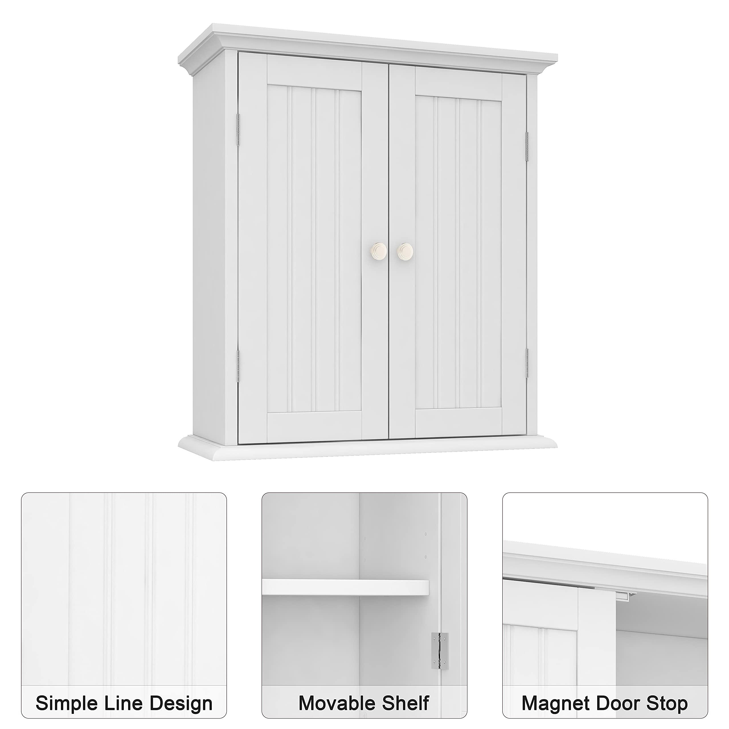 ChooChoo adjustable shelves inside for flexible storage.
