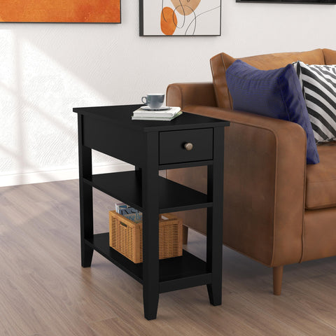 ChooChoo end table designed for small spaces, keeping essentials within reach.