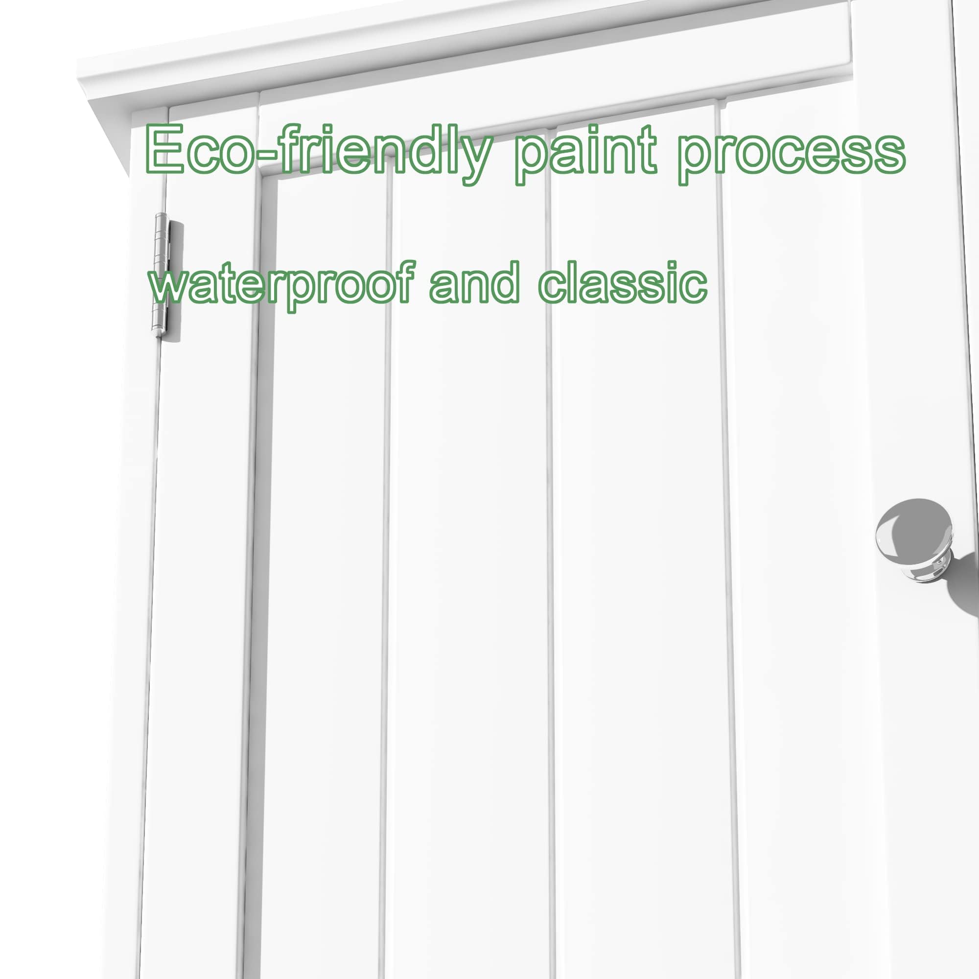 ChooChoo white finish cabinet enhances any bathroom or living space