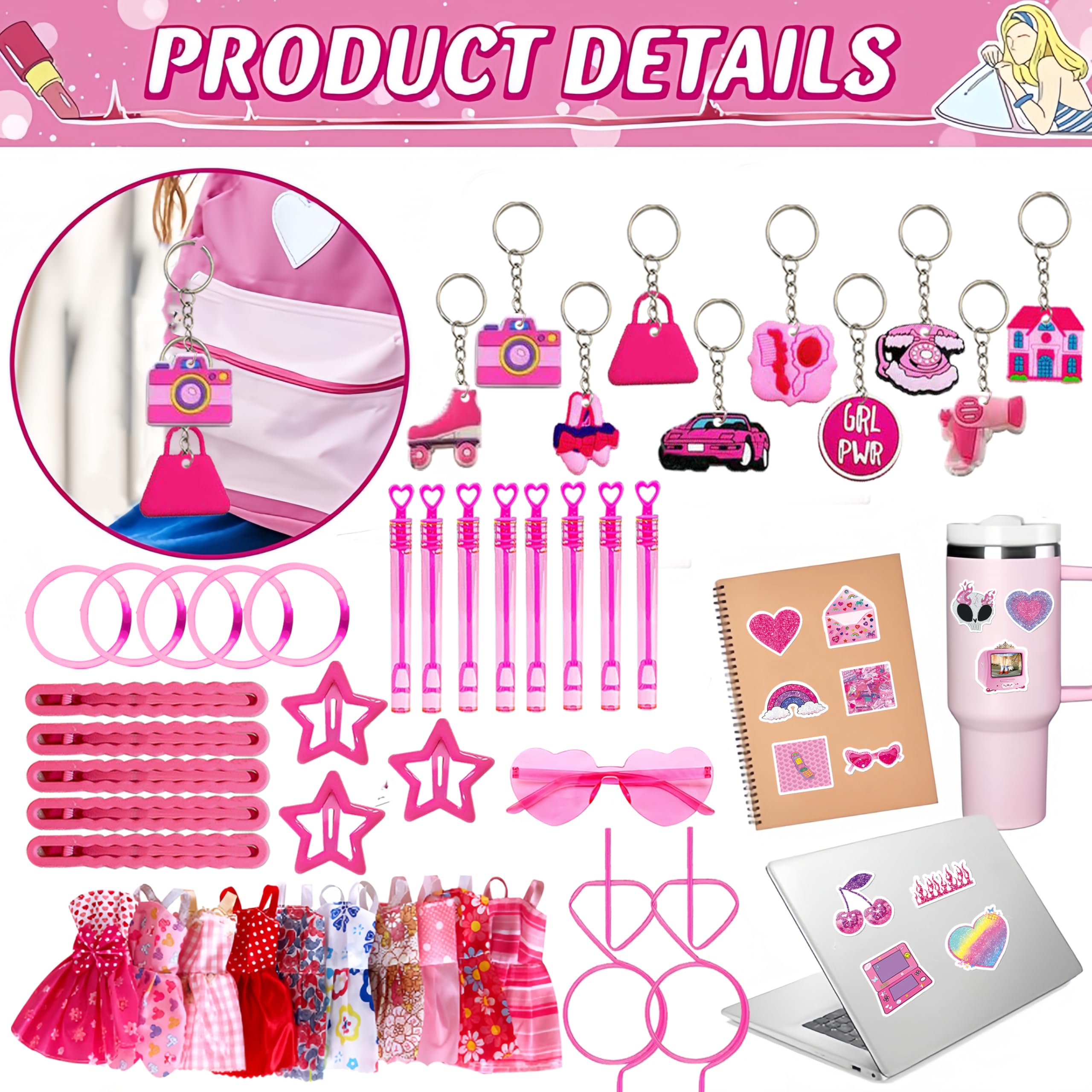 CHOOHC diamond straws pink close-up for festive sipping.