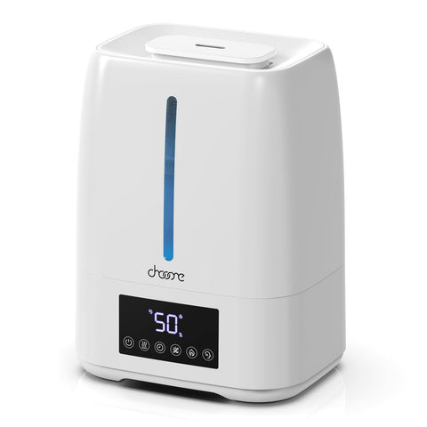 Chooone 6L top-fill humidifier front view for consistent room humidity