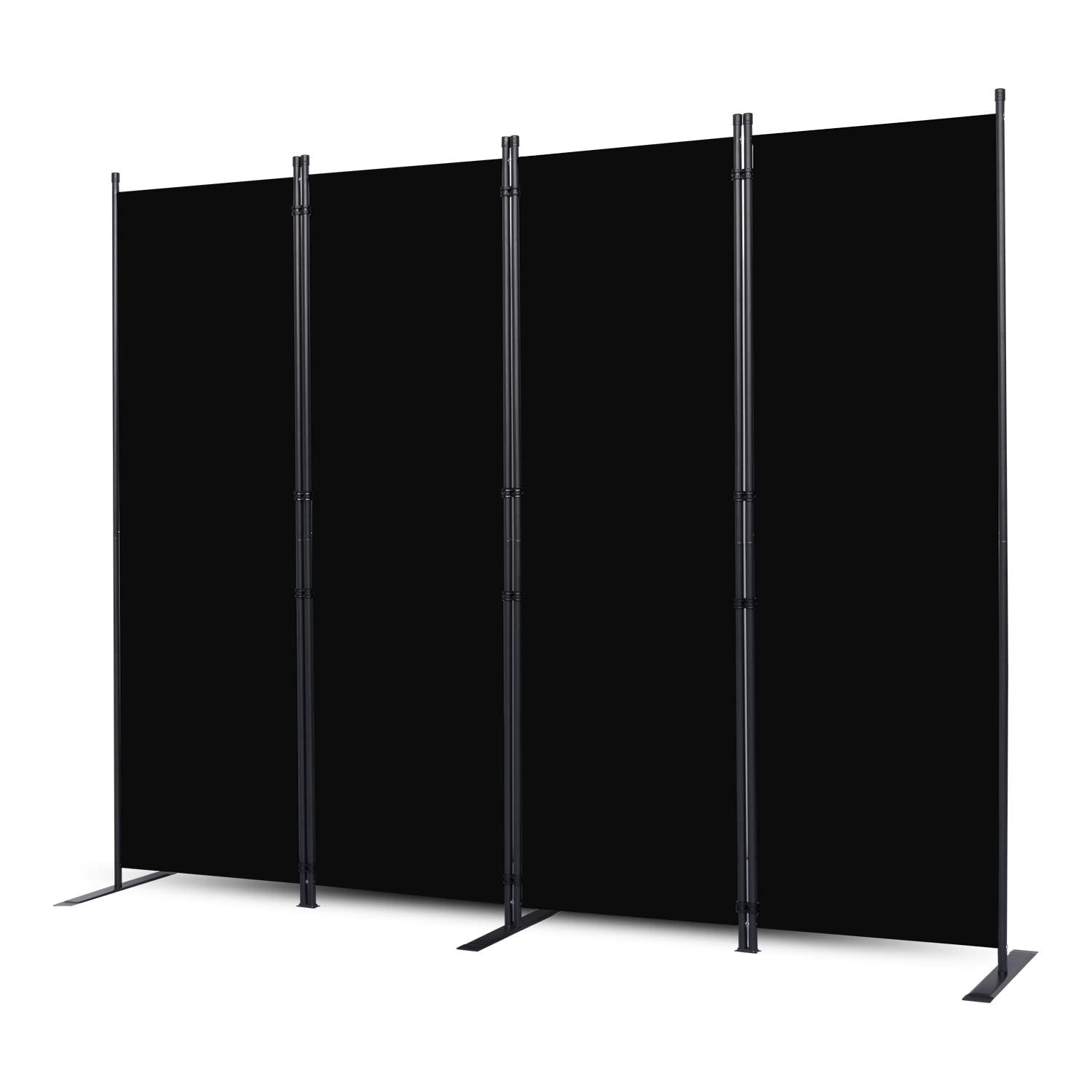 CHOSENM four-panel folding privacy screen for flexible space in dorms