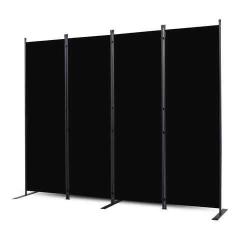 CHOSENM four-panel folding privacy screen for flexible space in dorms