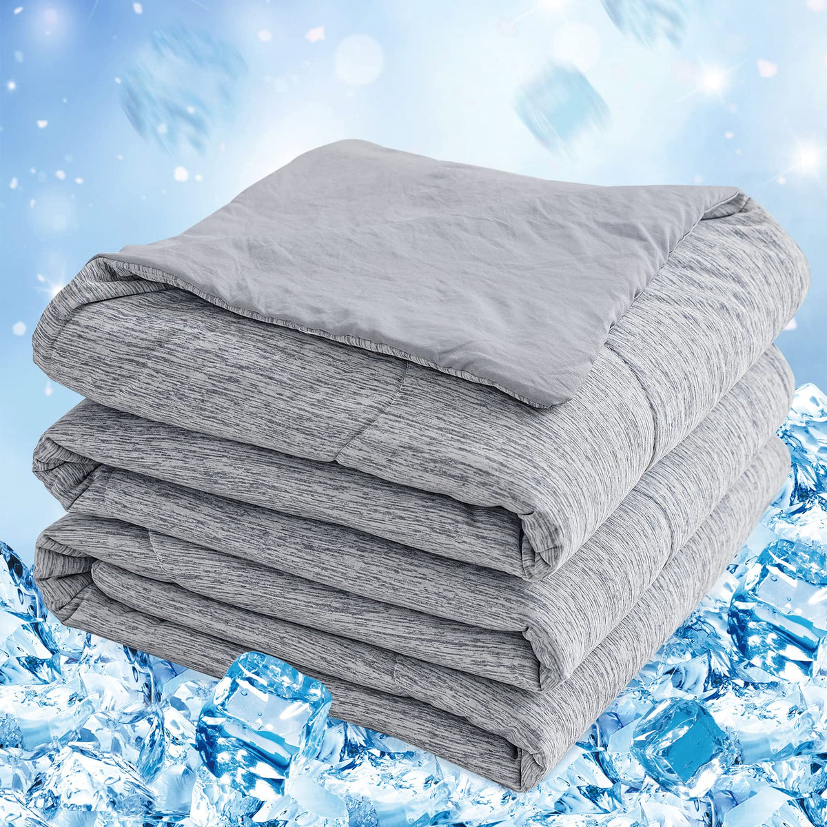 CHOSHOME cooling blanket Arc-Chill technology close-up for hot sleepers