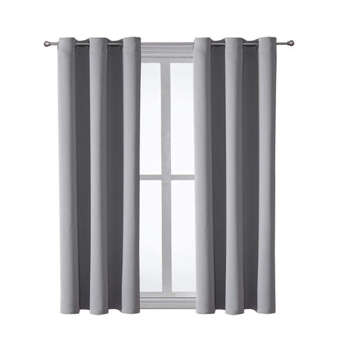 ChrisDowa 90% light blocking design protects furnishings from sun fading.