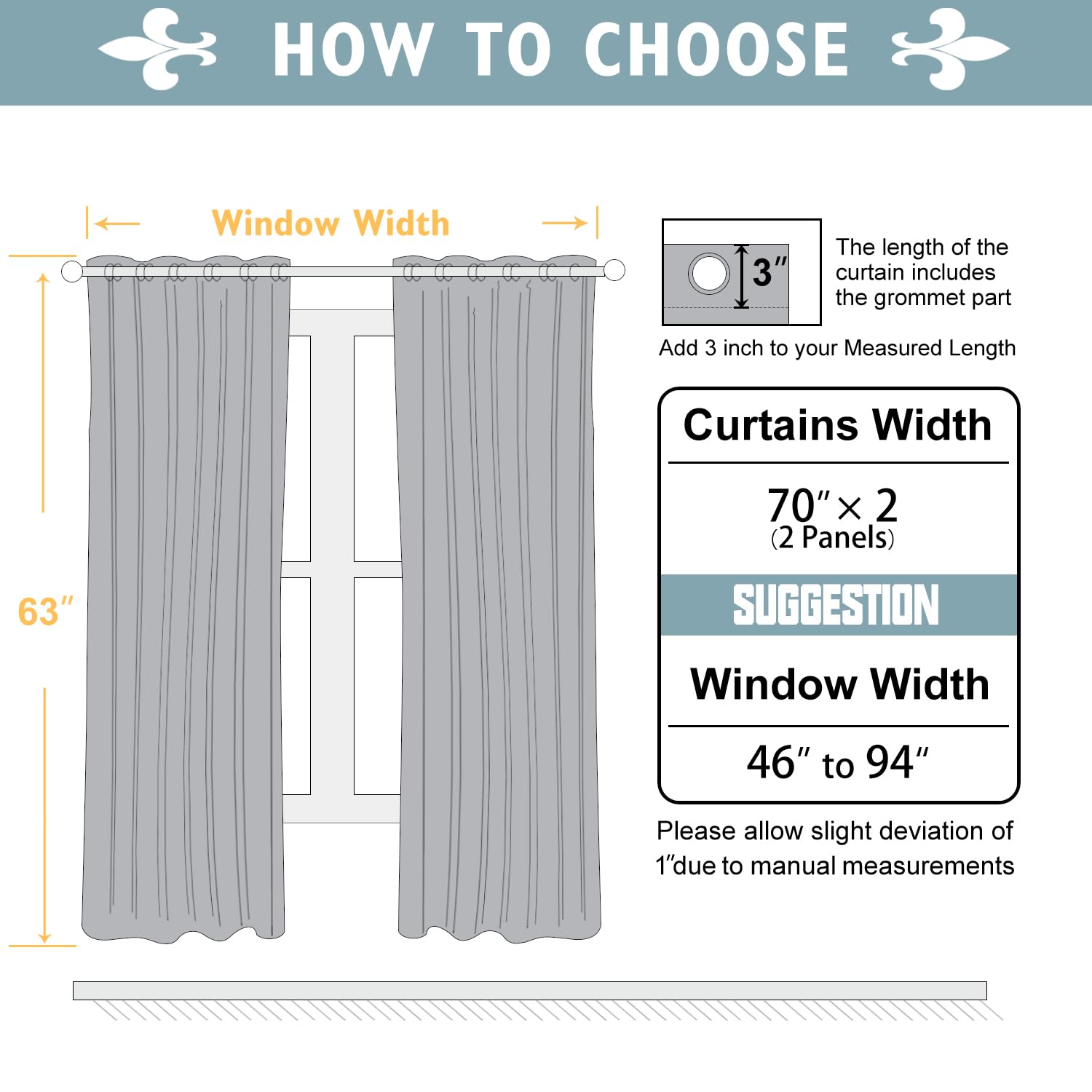 ChrisDowa blackout curtain panel 05 two-sided color for versatile décor.