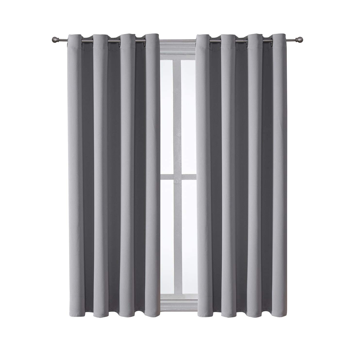 ChrisDowa easy-care curtains are machine washable for simple maintenance