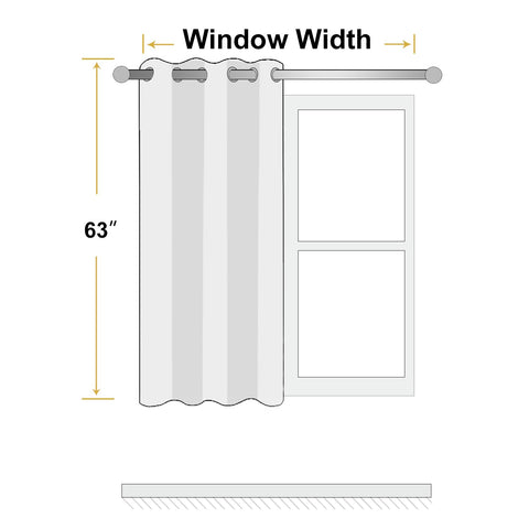 ChrisDowa farmhouse-style curtain panel enhances cozy spaces