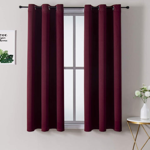 ChrisDowa grommet blackout curtains ready for installation and improved room darkening